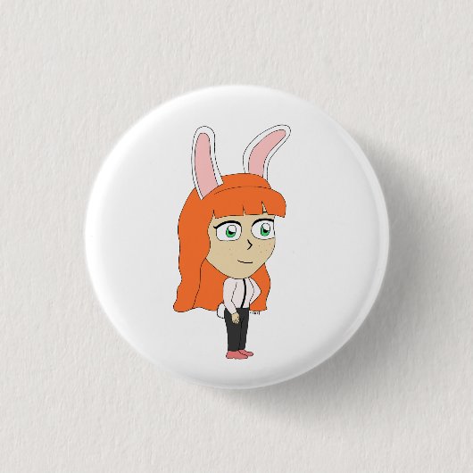 Badge Rond 2,50 Cm fillette (Devant)