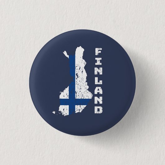 Badge Rond 2,50 Cm Finlande (Devant)