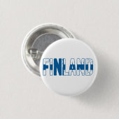 Badge Rond 2,50 Cm Finlande Suomi (Devant & derrière)