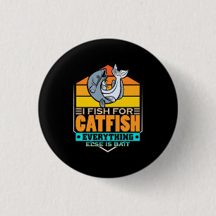 Badge Rond 2,50 Cm Fisher I Poisson pour poisson de poisson
