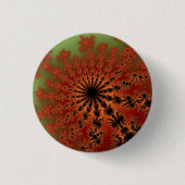 Badge Rond 2,50 Cm Flamme d'automne (Devant)