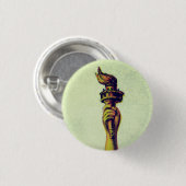 Badge Rond 2,50 Cm Flamme de la liberté (Devant & derrière)