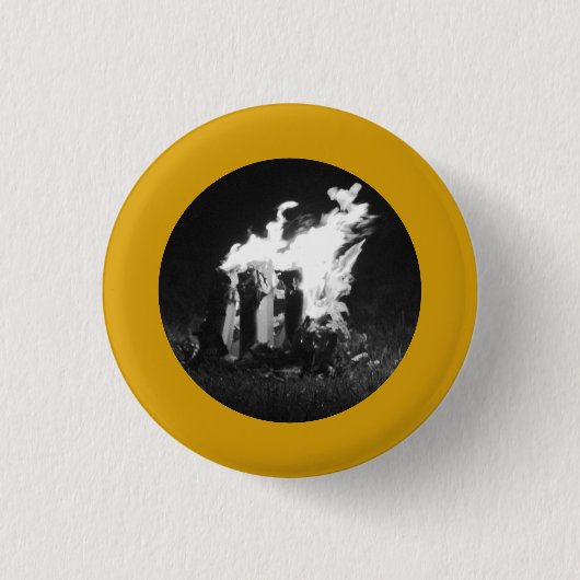 Badge Rond 2,50 Cm flammes (Devant)