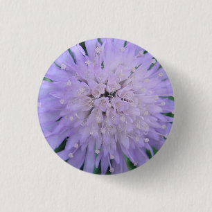 Badge Rond 2,50 Cm Fleur violette