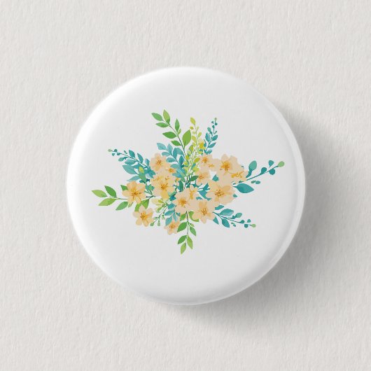 Badge Rond 2,50 Cm "Flores del campo" (Devant)