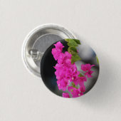 Badge Rond 2,50 Cm Fluwers pink (Devant & derrière)