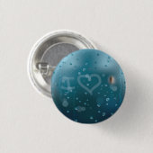 Badge Rond 2,50 Cm Fog of Love (Devant & derrière)