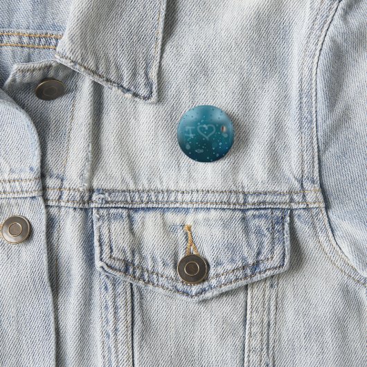 Badge Rond 2,50 Cm Fog of Love (En situation)