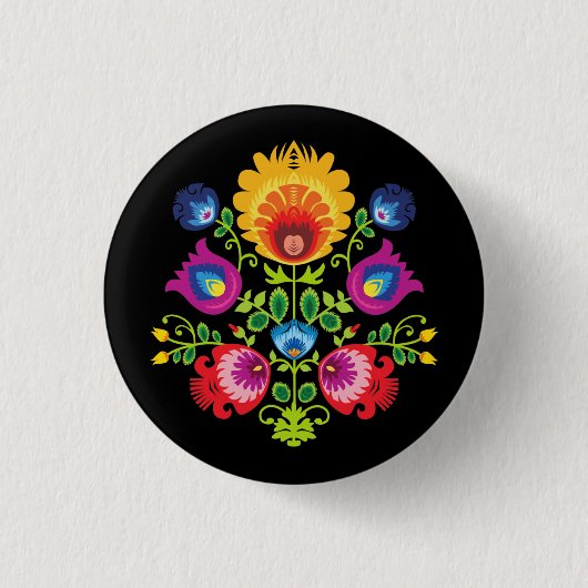 Badge Rond 2,50 Cm Folklore (Devant)