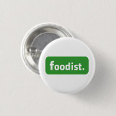 Badge Rond 2,50 Cm Foodiste. (Devant & derrière)