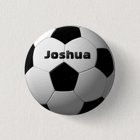 Badge Rond 2,50 Cm Football (Devant)