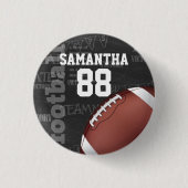 Badge Rond 2,50 Cm Football américain Personalized Chalkboard (Devant)