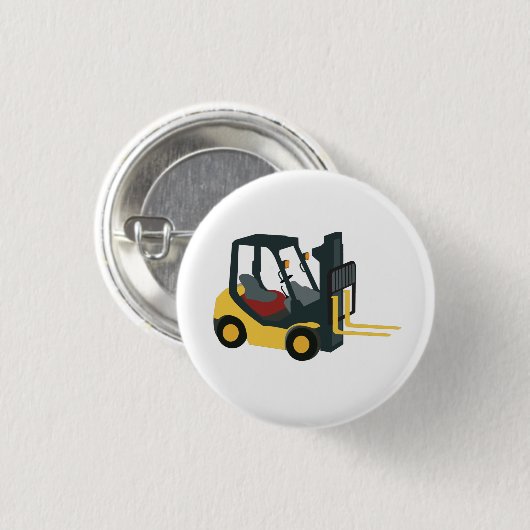 Badge Rond 2,50 Cm Forklift (Devant & derrière)