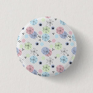 Badge Rond 2,50 Cm formes Abstraites modernes cercles lumière pois av