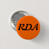 Badge Rond 2,50 Cm Forum de RDA (Devant & derrière)