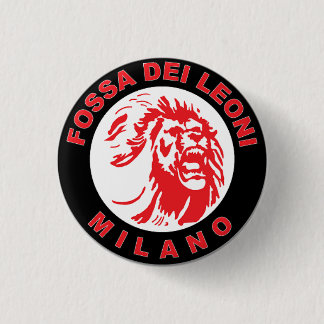 Badge Rond 2,50 Cm Fossa Dei Leoni - Milan - l'Italie
