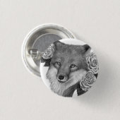 Badge Rond 2,50 Cm Foxflower (Devant & derrière)
