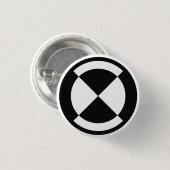 Badge Rond 2,50 Cm Foyer/calibrage - curiosité (Devant & derrière)