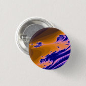 BADGE ROND 2,50 CM FRACTAL D'EAU (Devant & derrière)