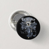 Badge Rond 2,50 Cm Fracture - Gothic Streetwear Design (Devant & derrière)