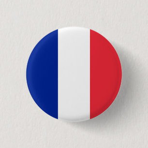 Badge Rond 2,50 Cm France (French) Flag
