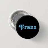 Badge Rond 2,50 Cm Franz Bouton (Devant & derrière)