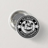 Badge Rond 2,50 Cm Freddy Fazbear Pin (Devant & derrière)