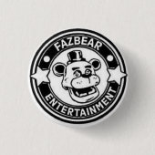 Badge Rond 2,50 Cm Freddy Fazbear Pin (Devant)