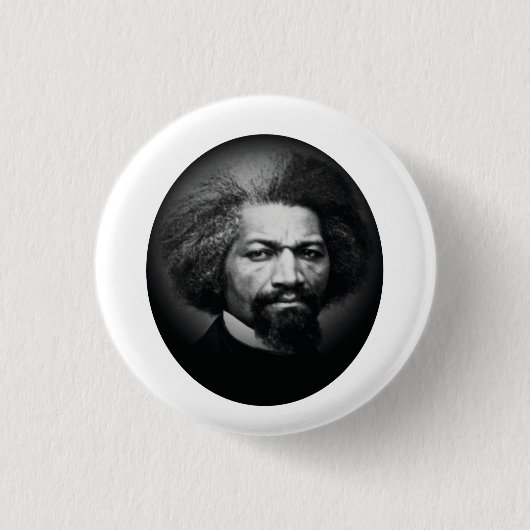 Badge Rond 2,50 Cm Frederick Douglass (Devant)