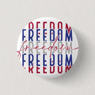 Badge Rond 2,50 Cm Freedom Kamala Harris