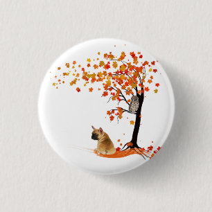 Badge Rond 2,50 Cm Frenchie My Spirit Animaux Owl Frenchie Lovers