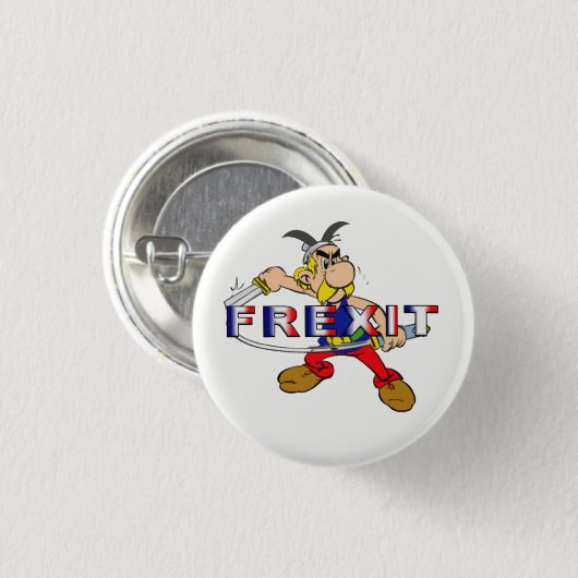 Badge Rond 2,50 Cm frexit (Devant & derrière)