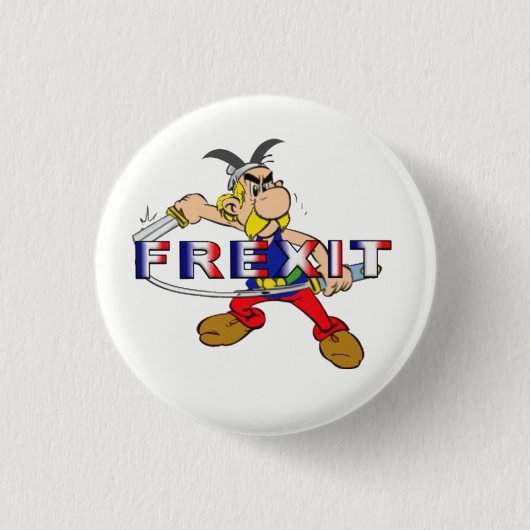 Badge Rond 2,50 Cm frexit (Devant)