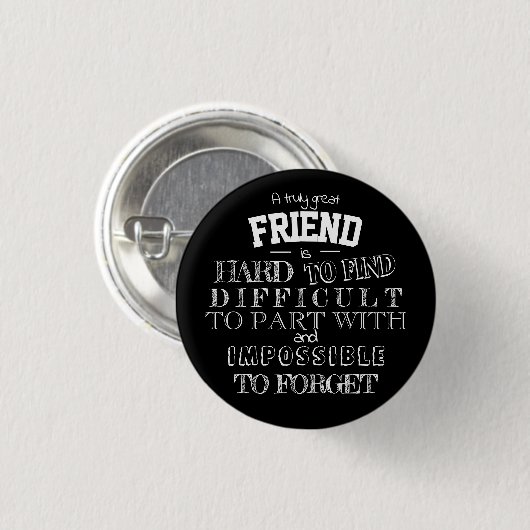 Badge Rond 2,50 Cm Friend Merci Appréciation Cadeau bff (Devant & derrière)