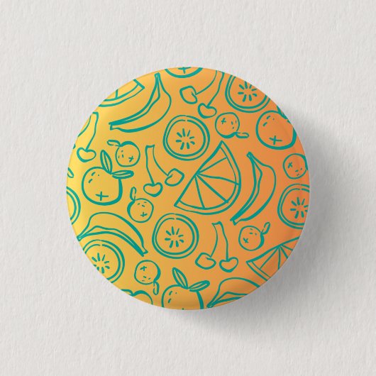 Badge Rond 2,50 Cm Fruits (Devant)