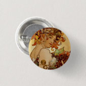 Badge Rond 2,50 Cm Fruits - Automne 1897 (Devant & derrière)