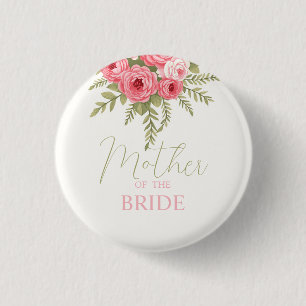 Badge Rond 2,50 Cm Fuchsia Dream