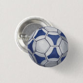 Badge Rond 2,50 Cm Futbal (Devant & derrière)
