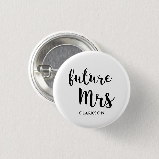 Badge Rond 2,50 Cm Future Mme (Devant & derrière)