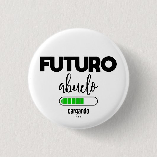 Badge Rond 2,50 Cm Futuro abuelo cargando (Devant)