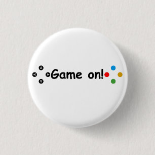 Badge Rond 2,50 Cm [fuzzy][fuzzy]DERNIER! Bouton Contrôleur
