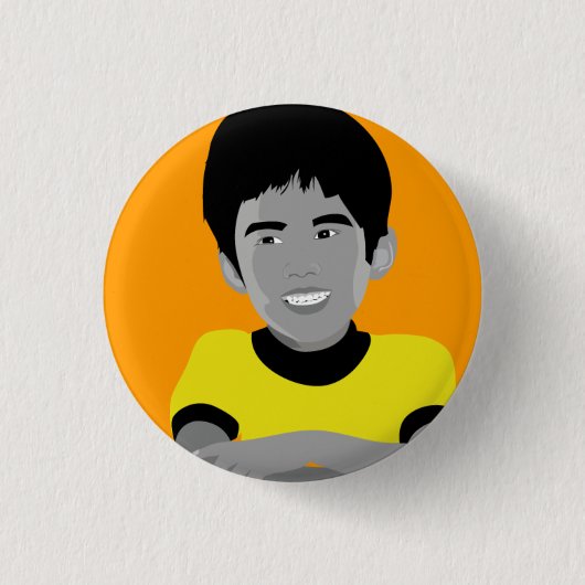 Badge Rond 2,50 Cm Garçon (Devant)