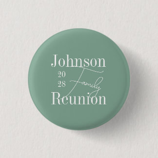 Badge Rond 2,50 Cm Garde verte personnalisée de la série de réunions