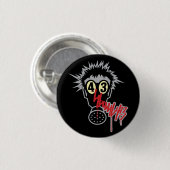 Badge Rond 2,50 Cm Gasmask (Devant & derrière)