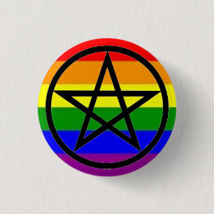 Badge Rond 2,50 Cm Gay Païen