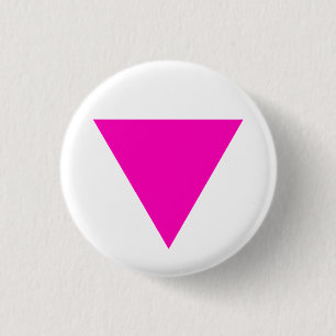 BADGE ROND 2,50 CM GAY PRIDE "DE TRIANGLE ROSE"