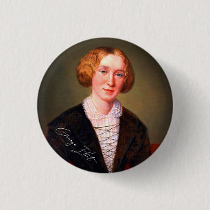 Badge Rond 2,50 Cm George Eliot