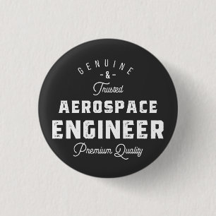 Badge Rond 2,50 Cm Gift for Aerospace Engineer