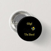 Badge Rond 2,50 Cm Gigi To Bee New Grand-mère Idée cadeau (Devant & derrière)