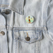 Badge Rond 2,50 Cm Giraffe (En situation)